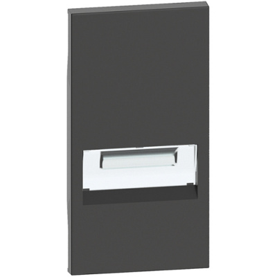 Черный Лицевая панель для светильника подсветки 2 мод Bticino LivingNow Bticino Living now KG71