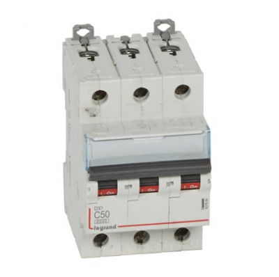 Автоматический выключатель 3P 50A C 6kA Legrand DX3 Legrand DX3 407864
