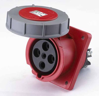 Розетка для скрытой проводки 435 3Р+РЕ+N 63А 380В I DEKraft DEKraft  26058DEK