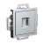 SE AtlasDesign Розетка HDMI Алюминий механизм Systeme Electric AtlasDesign ATN000380