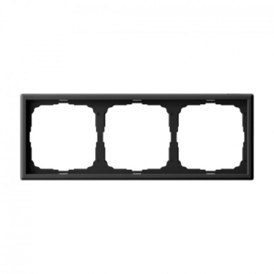 ARTGALLERY 3-постовая РАМКА, универсальная, КАРБОН Systeme Electric ArtGallery GAL001003