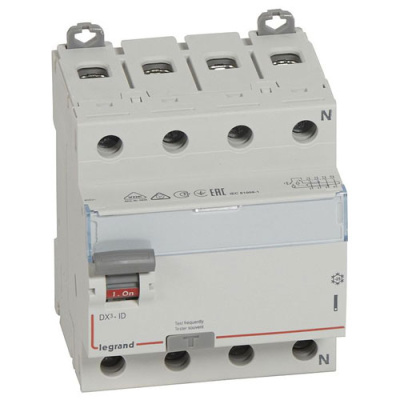 Устройство защитного отключения 4P 40A тип A 300mA селективное Legrand DX3-ID Legrand ВДТ-DХ3-ID 411800