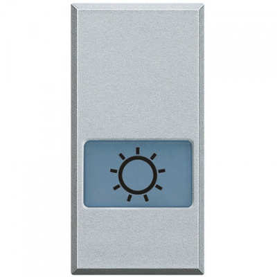 Клавиша с подсвечиваемым символом Лампа 1 мод Bticino Axolute Axial Алюминий Bticino Axolute HC4921LA