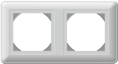 Рамка 2-постовая IP44 Wessen 59 Белый Wessen Wessen 59 KD-2B-18