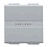 Выключатель с винтовыми клемами, 2 мод Bticino Living Light Алюминий