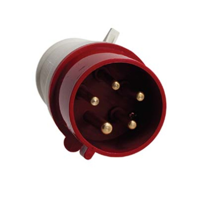 Вилка стационарная 535 3Р+РЕ+N 63А 380В IP67 ВС-102 DEKraft DEKraft  26026DEK