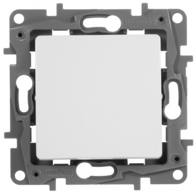 Переключатель 1-клавишный 10A винтовой зажим Legrand Etika Белый Legrand Etika 672205