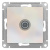 Розетка TV оконечная 1DB механизм Schneider Electric AtlasDesign Жемчуг Systeme Electric AtlasDesign ATN000491