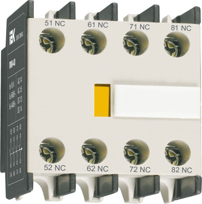 Приставка ПКИ-40 доп.контакты 4NO IEK IEK МКИ KPK10-40