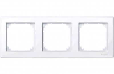 Рамка 3-постовая Merten M-Smart Активный Белый Merten M-Smart MTN478325