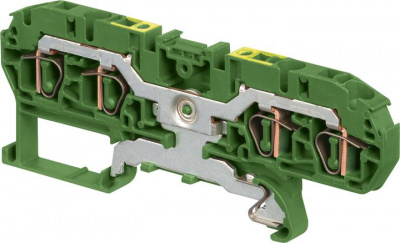 Клемма D2,5/5.P.4L пруж. 2.5мм.кв. земля ABB ABB D 1SNA290019R0500