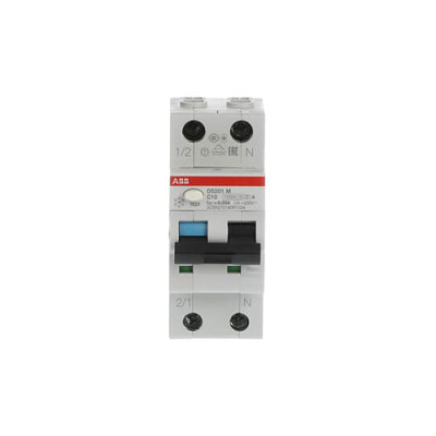 ABB Дифавтомат DS201 1P+N 10A (C) 10кА типA 30mA ABB DS201 2CSR275180R1104