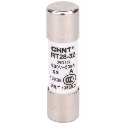 Плавкая вставка цилиндрическая RT28-32 2A 10х38 CHINT CHINT  520248CHINT