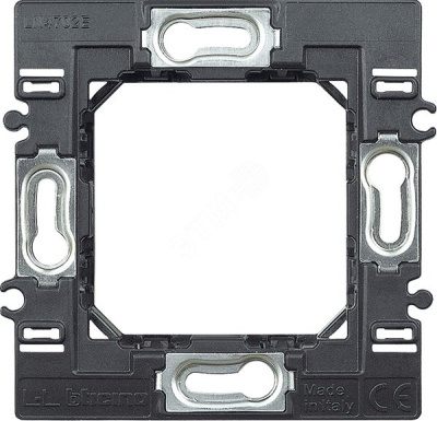 Суппорт для рамок AIR на 2 мод Bticino LL Bticino Living Light LN4702E