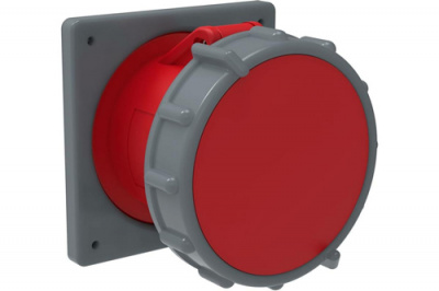 Розетка встраиваемая ССИ-434 63А-6ч/380-415В 3P+PE IP67 IEKMAGNUM  IEK MAGNUM  PSN72-063-4-2-67