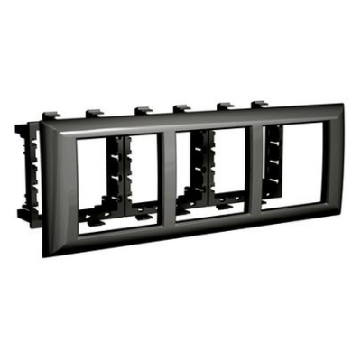 Рамка-суппорт "Avanti" для "In-liner Front", черный, 6 модулей DKC DKC Avanti 4402916DKC