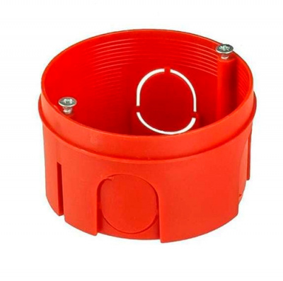 Коробка монтажная 1-ая для сплошных стен d=68 глубина 40мм Hegel Hegel  КУ1106