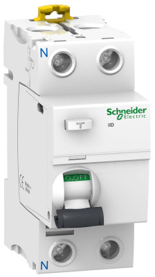 Выключатель нагрузки дифференциальный iID 2П 16A тип A 10mA Schneider Electric Schneider Electric  A9R20216