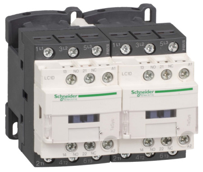 Контактор реверсивный 230V 9A, НО+НЗ Schneider Electric TeSys D Schneider Electric TeSys D LC2D09P7