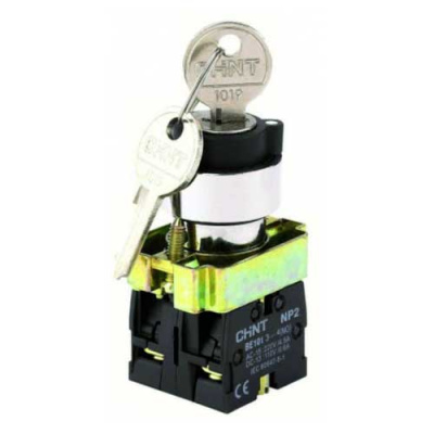 Переключатель NP2-BG33, 3 положения с фиксацией, 2НО IP40 CHINT CHINT  574855CHINT