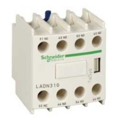 Schneider Electric Дополнительный контактный блок 4НО фронтальный монтаж Schneider Electric  LADN40TQ