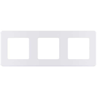 Рамка декоративная универсальная, 3 поста, Legrand Inspiria Жемчуг Legrand Inspiria 673956