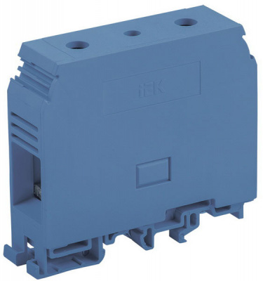 Клеммник "ноль" 95мм2, 330A / синий IEK ЗНИ-95 IEK ЗНИ YZN10-095-K07