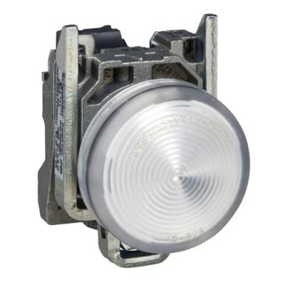 Сигнальная лампа 22мм 230-240В белая Schneider Electric Schneider Electric  XB4BVM1