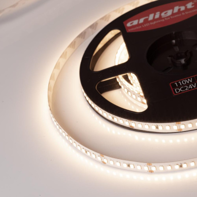 Лента RT 2-5000 24В SMD 2835 168LED/м 17Вт/м Arlight LUX Нейтральный белый свет Arlight LUX 019094(B)Arlight