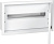 TITAN 3 Корпус металлический ЩРв-18 (265х440х120) IP31 белый IEK