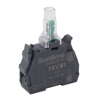 Systeme Electric Световой блок белый LED 230-240В АС Systeme Electric  SBVM1