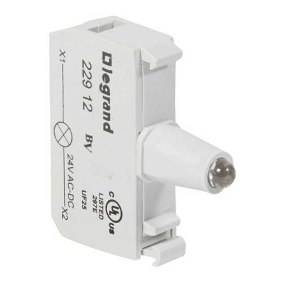 Блок подсветки для индикаторных кнопок и диффузоров - Osmoz - для комплектации - под винт - 24В~/= - зеленый Legrand  Legrand  022912