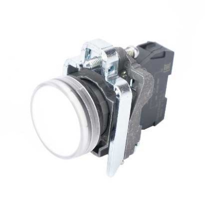 Systeme Electric Лампа сигнальная в сборе модульная 22 мм белая 230-240В АС Systeme Electric  SB4BVM1