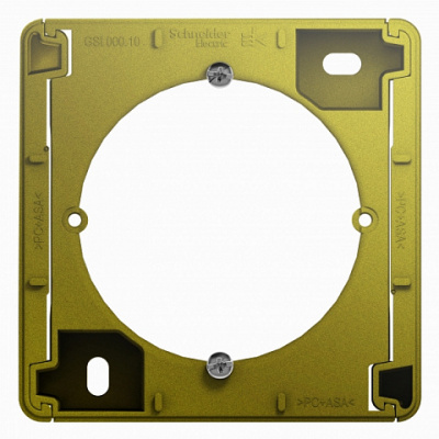 Коробка наружного монтажа Systeme Electric Glossa Фисташковый Systeme Electric Glossa GSL001000