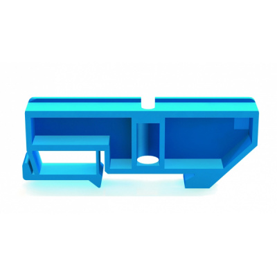 Изолятор на DIN-рейку для установки нулевой шины 35мм / синий DEKraft ИД101-08 DEKraft ИД-101 32251DEK