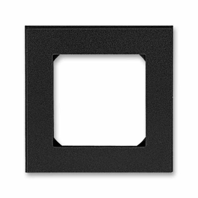 Рамка 1 пост антрацит / дымчатый чёрный ABB Levit M ABB Levit M 2CHH015010A6063
