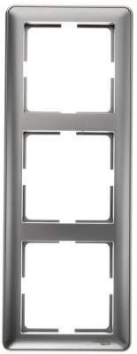 Рамка 3-постовая Wessen 59 Матовый хром Wessen Wessen 59 KD-3-58