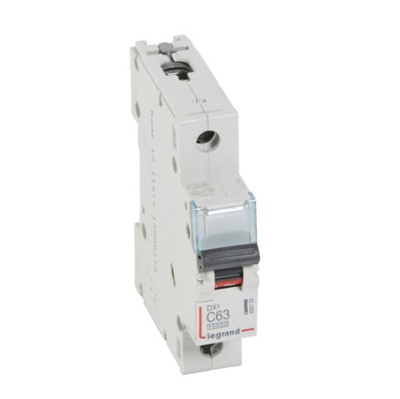 Автоматический выключатель 1P 63A C 10kA Legrand DX3 Legrand DX3 409120