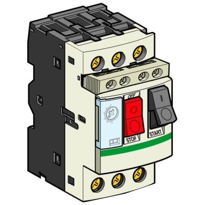 Автоматический выключатель с комбинированным расцепителем 6-10А +КОН Schneider Electric Schneider Electric  GV2ME14AE11TQ