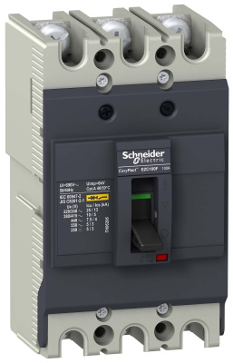 Автоматический выключатель 3P 40A 10kA Schneider Electric EasyPact EZC Schneider Electric EasyPact EZC EZC100F3040