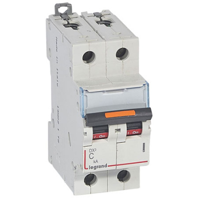 Автоматический выключатель 2P 16A C 25kA Legrand DX3 Legrand DX3 409768