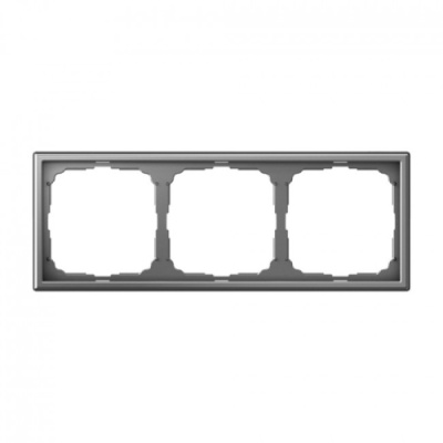 ARTGALLERY 3-постовая РАМКА, универсальная, СТАЛЬ Systeme Electric ArtGallery GAL000903