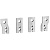 Расширители полюсов 4P с шагом 52,5мм Schneider Electric Compact/VigiCompact NSX400-630