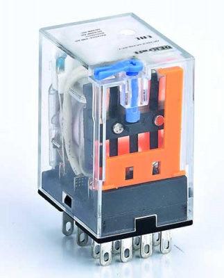 Реле промежуточное 4 конт. с LED инд. и TEST функ. 3А 12В DC DEKraft ПР-102 DEKraft ПР-102 23803DEK