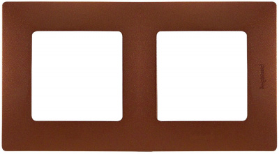 Рамка 2-постовая Legrand Etika Какао Legrand Etika 672572