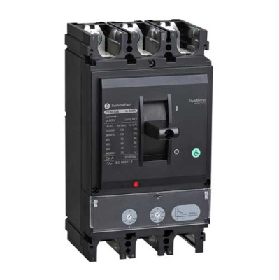 Автомат SYSTEMEPACT CCB630 36KA 3P3D TMD600 рычаг Systeme Electric Systeme Electric  SPC630F600L3DF