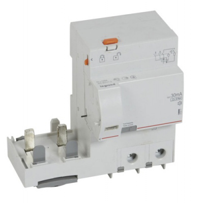 Дифференциальный блок DX3 - тип Hpi - 30 мА - 2П - 230 В~ - 125 А - 4 модуля Legrand Legrand  410577