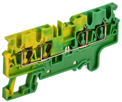 ARMAFIX Клемма пруж. CX2.5-4 PE 2,5мм2 4-конт. зазем. IEK IEK ARMAFIX AF-CT41-00-4-K52-002
