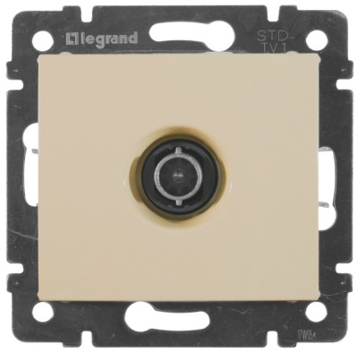 Розетка TV единственная "звезда" Legrand Valena Слоновая кость Legrand Valena 774329