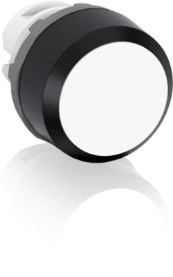Кнопка плоская MP1-10W без подсветки без фиксации ABB ABB  1SFA611100R1005